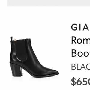 Gianvito Rossi Romney point-toe leather Chelsea boots